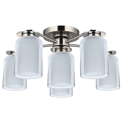 絲特5+1燈半吸頂燈