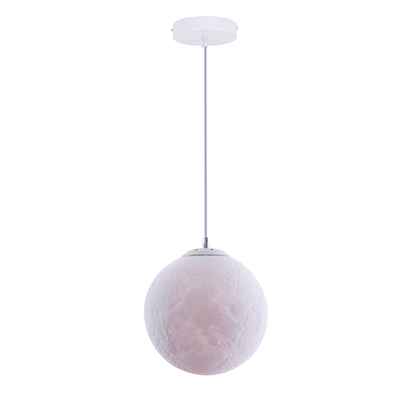 3D月球單燈吊燈