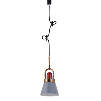 芬尼軌道單燈吊燈銀河灰