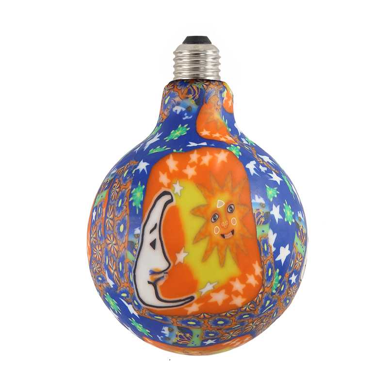 塗鴉5W LED燈泡-星空