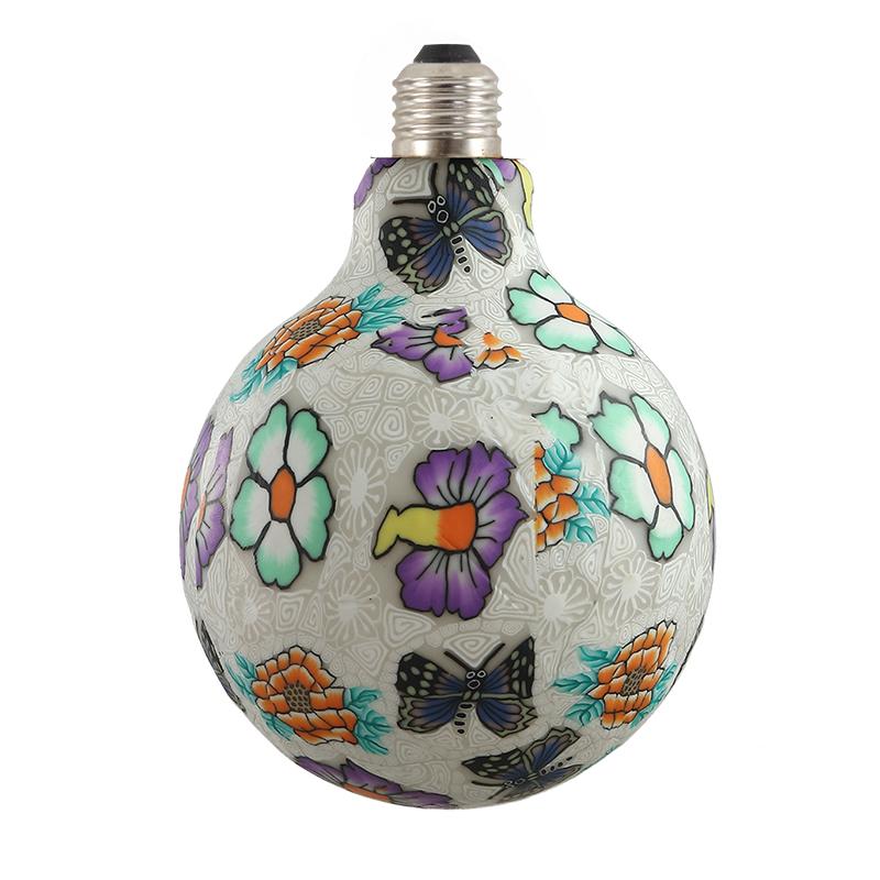 塗鴉5W LED燈泡-蝴蝶